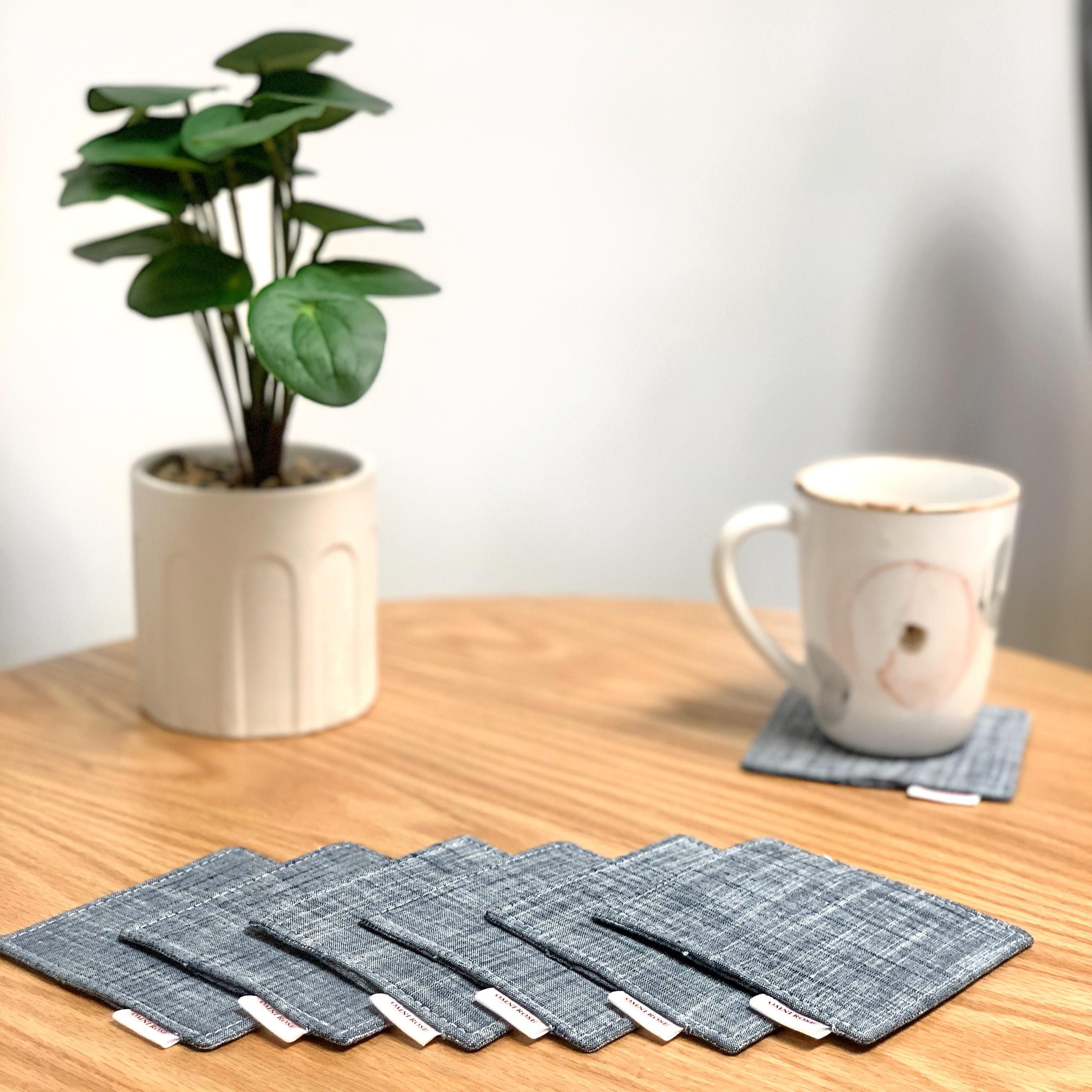 4 Pack Fabric Coasters