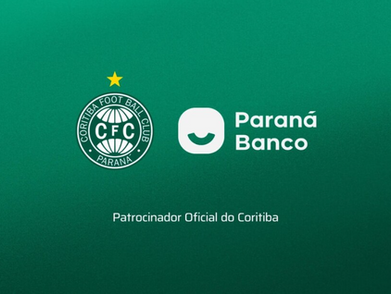 Coritiba anuncia a volta do Paraná Banco, antigo patrocinador ligado a acionista da SAF