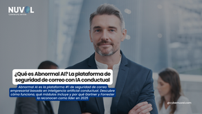 ¿Qué es Abnormal AI? La plataforma de seguridad de correo con IA conductual