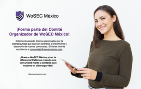 Forma parte del Comité Organizador de WoSEC México