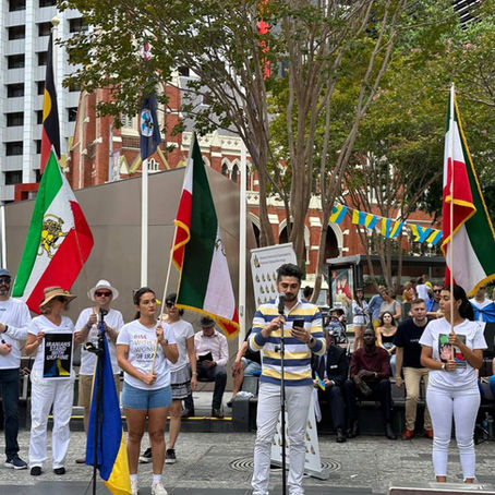 همبستگی ایرانی ها و اوکراینی ها