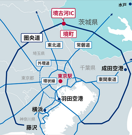 高速道路地図(日本語版)