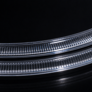 Custom light guide injection molded component