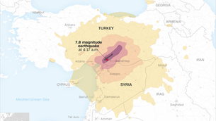Amateur Radio Active in Turkey and Syria Following Earthquakes