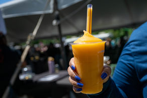 a frozen wine beverage
