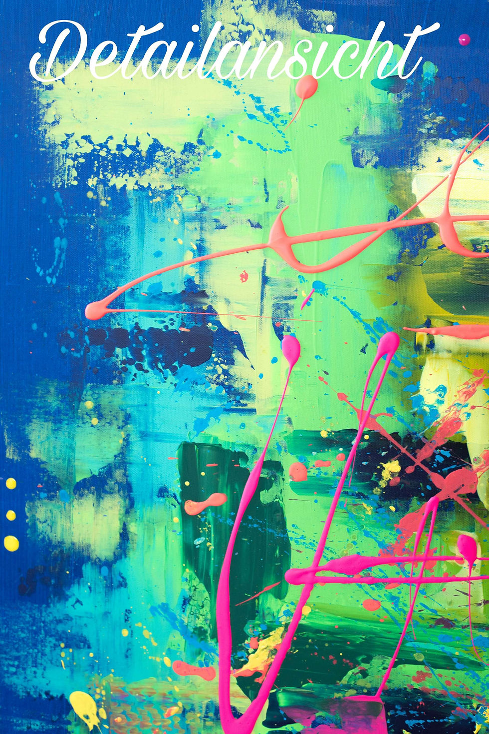 Miniaturbild: Acrylbild abstrakt bunt "energy"