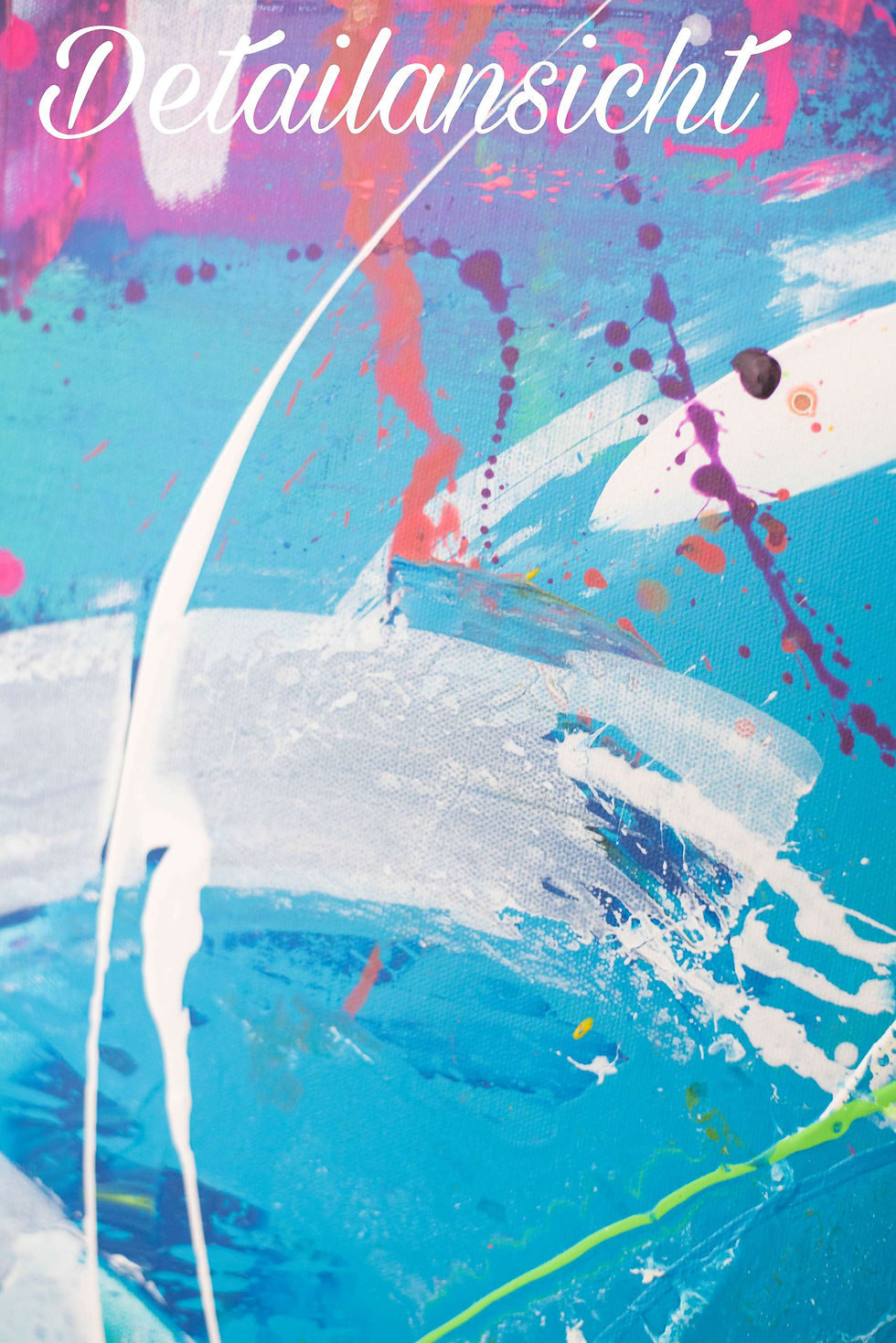 Miniaturbild: Acrylbilder 2er Set abstrakt bunt Neu 