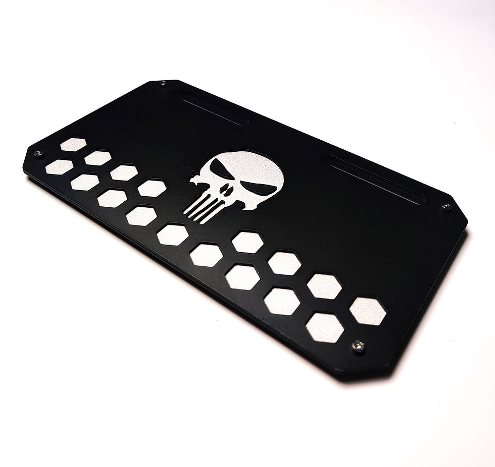 Custom numberplate