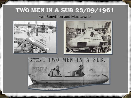 Two Men’s Submarine Adventures