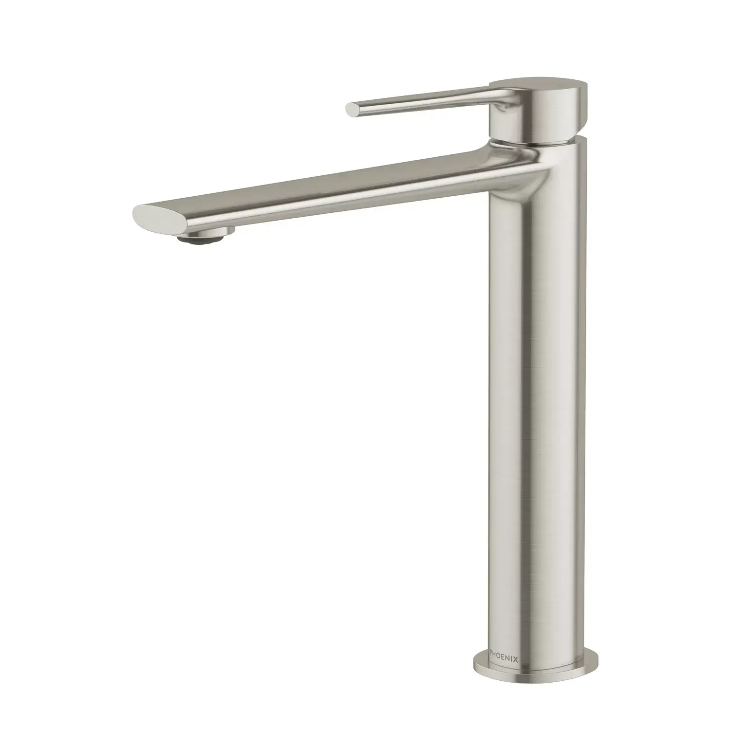 Phoenix Vask Vessel Mixer, Brushed Nickel