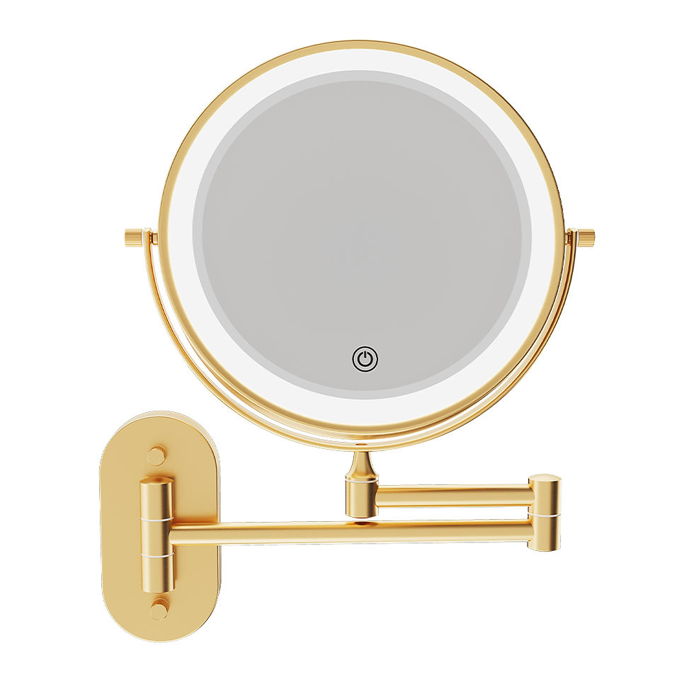 Thumbnail: Fienza Swivel LED Magnifying Mirror, Urban Brass