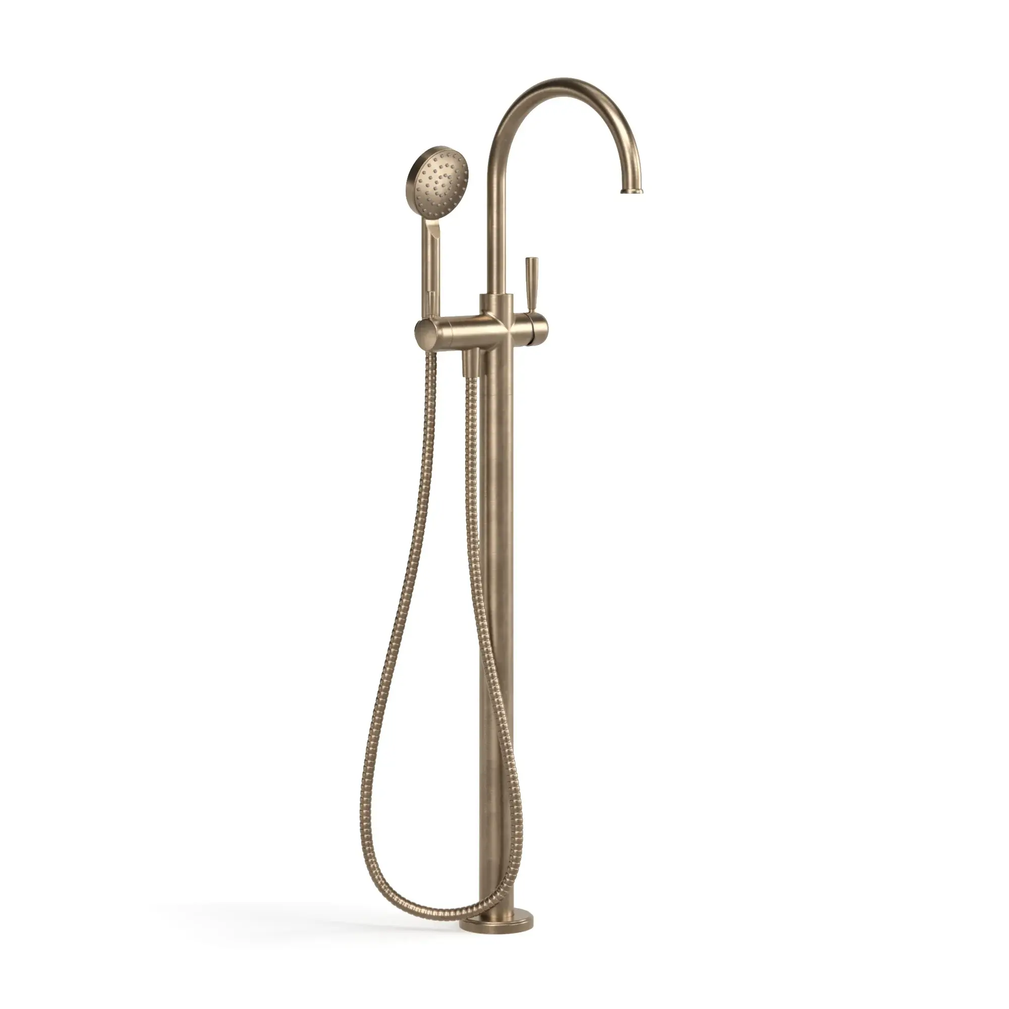 Faucet Strommen Bremont Floor Bath Mixer Curve