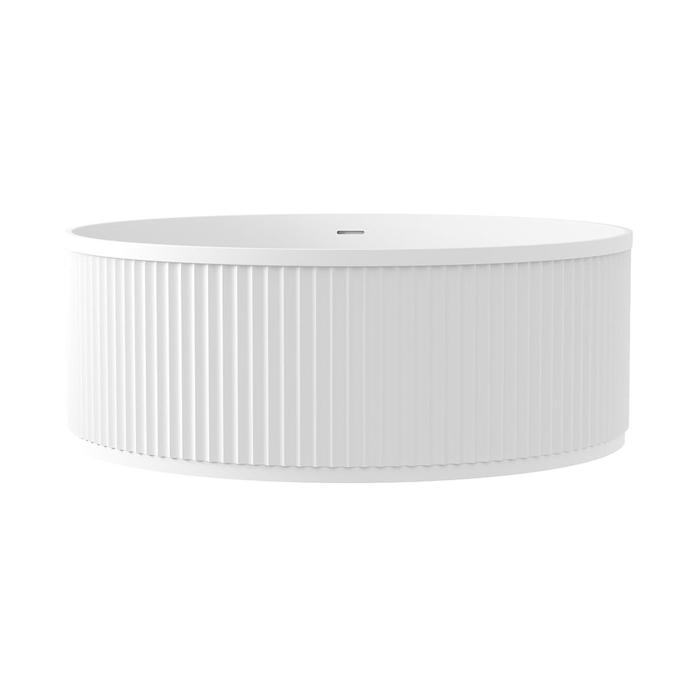 Thumbnail: Fienza Minka Round 1500mm Bath, Matte White
