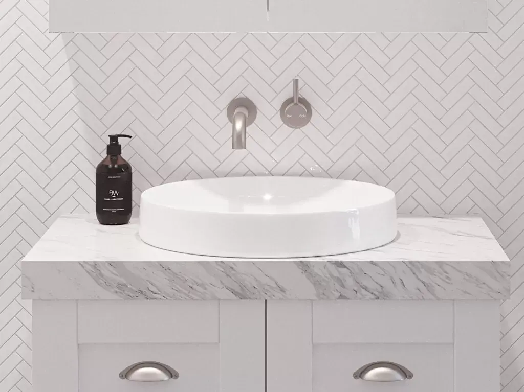 Timberline Radius Inset Basin