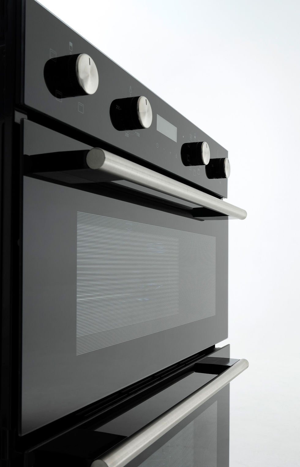 Thumbnail: Euro EO8060DBK 60cm x 80cm Electric Double Oven