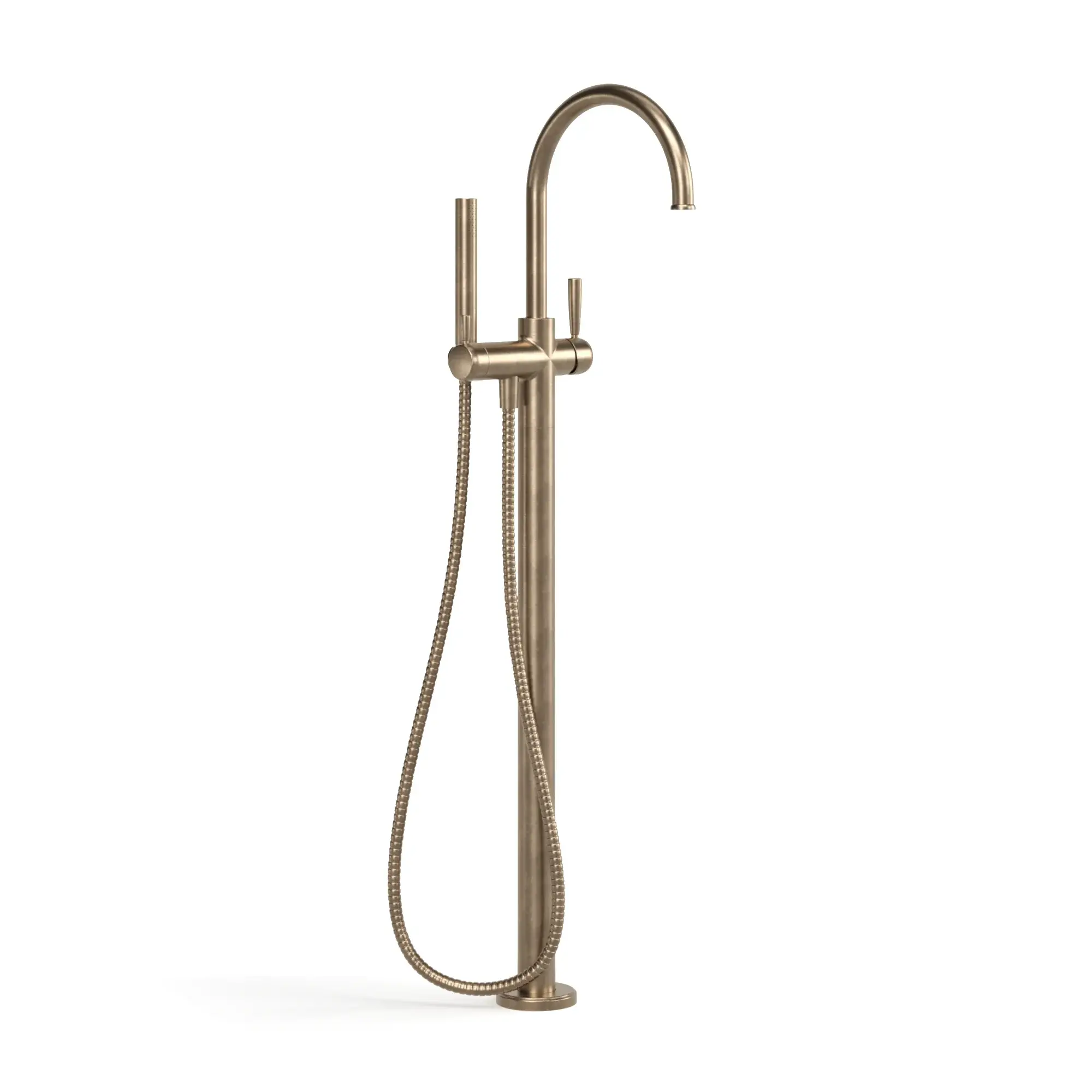 Faucet Strommen Bremont Floor Bath Mixer Curve