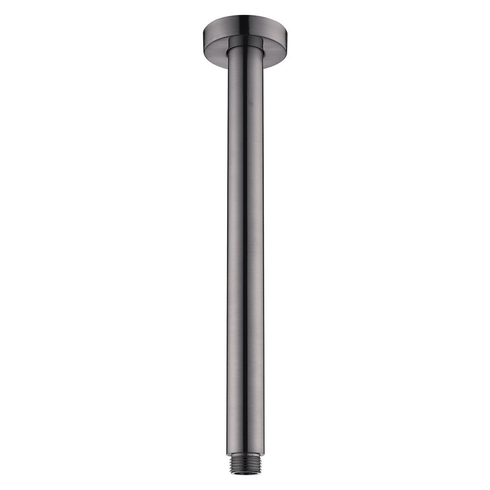 Fienza Round Ceiling Arm - Gunmetal
