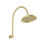 Thumbnail: Phoenix Wiltern High Rise Shower Arm & Head, Brushed Gold