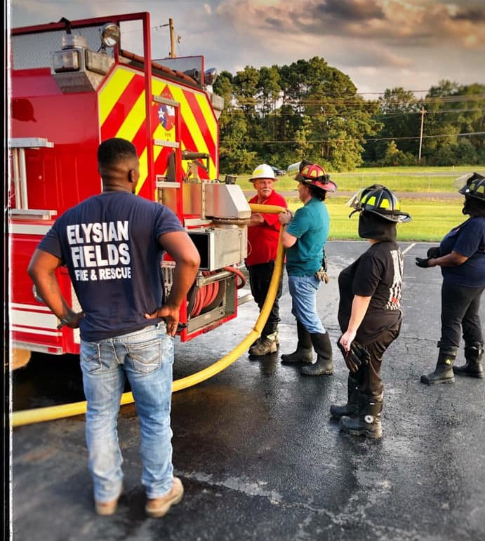 Training at Waskom station 1  