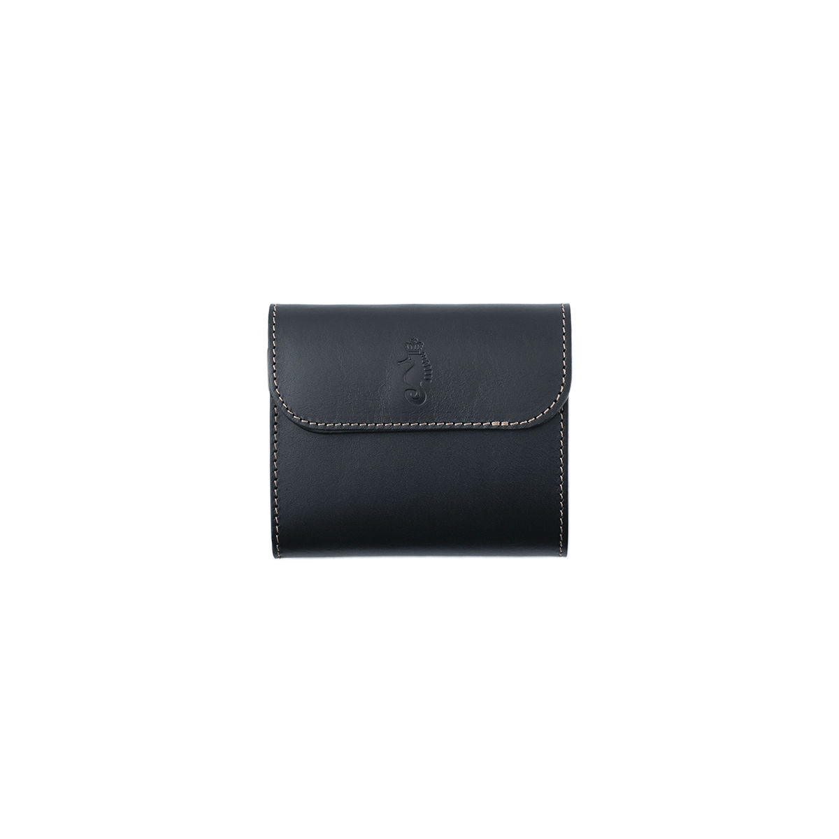 Small Tri-fold Wallet / Classic Black
