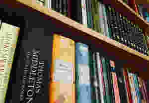 Shelves of books