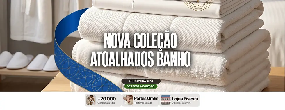 Nova Coleção Atoalhados Banho