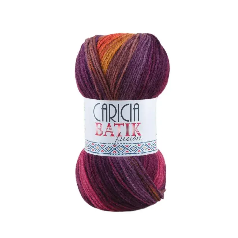 Descobre a suavidade e versatilidade da Caricia Batik— perfeita para todos os teus projetos de tricot e crochet!