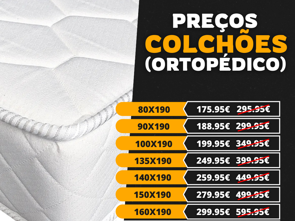 Descubra o equilíbrio perfeito entre firmeza e conforto com o Colchão Ortopédico Deluxe. Ideal para quem procura um descanso