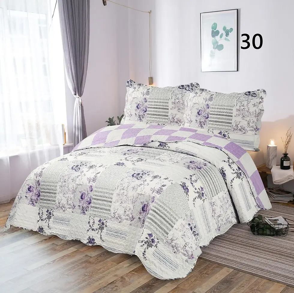 Transforme o seu quarto num autêntico refúgio de tranquilidade e estilo com a nossa Colcha de Casal. Pensadas para os amantes