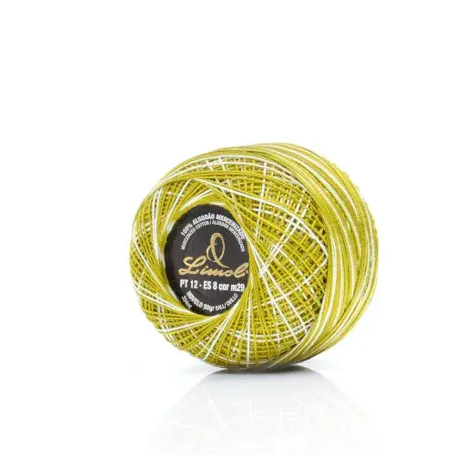 Linhas de Crochê Limol Matizado: Qualidade, suavidade e cores vibrantes. Ideais para peças únicas e duradouras.