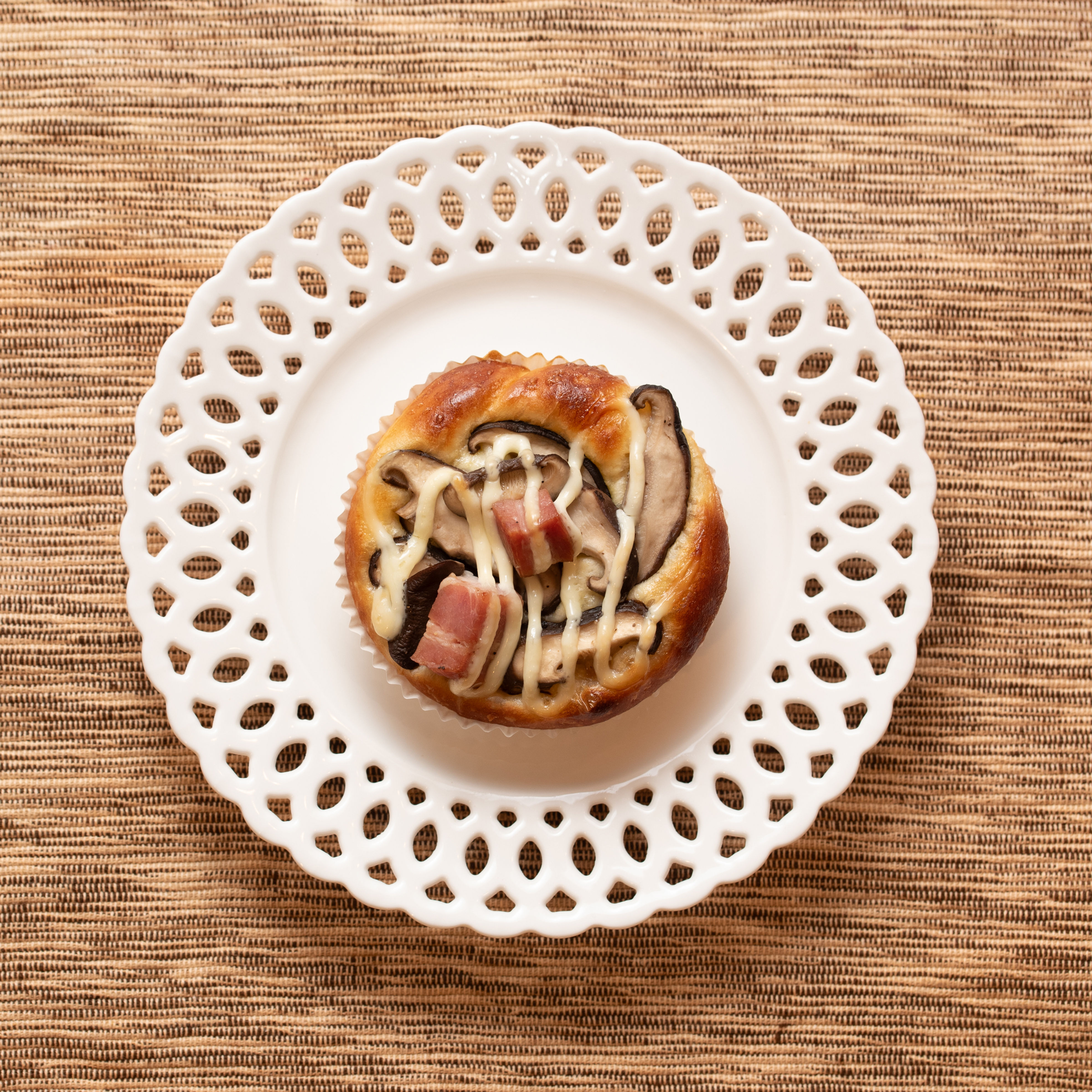 栗原さんのキノコパン