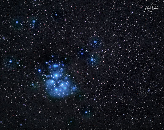 Pleiades Star Cluster