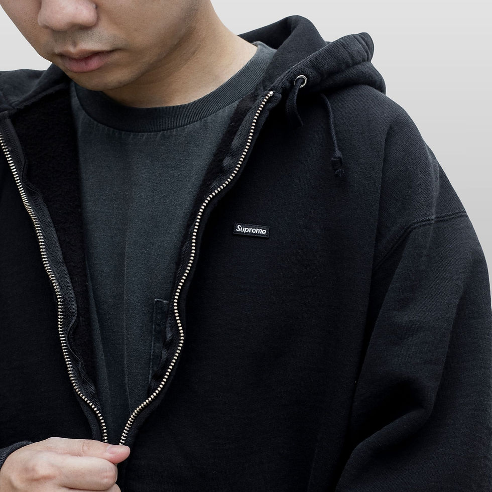 Thumbnail: Supreme Small Bogo Zipped Hoodie