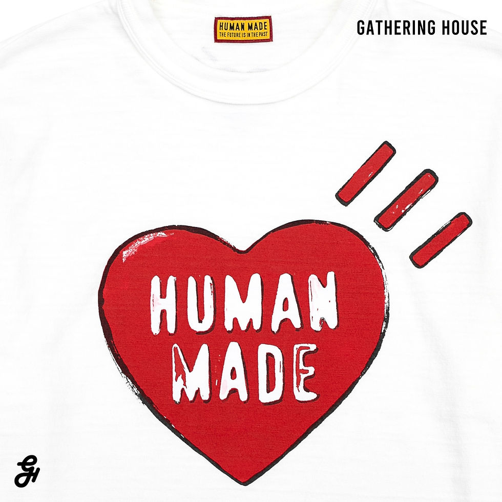 Thumbnail: Human Made Heart Cartoon Tee