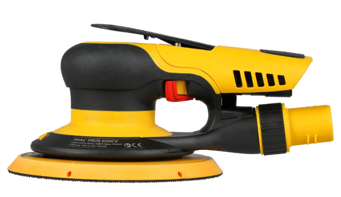Thumbnail: Mirka® PROS Pneumatic Air Orbital Palm Sander 150mm 6” 650CV 5.0mm Orbit