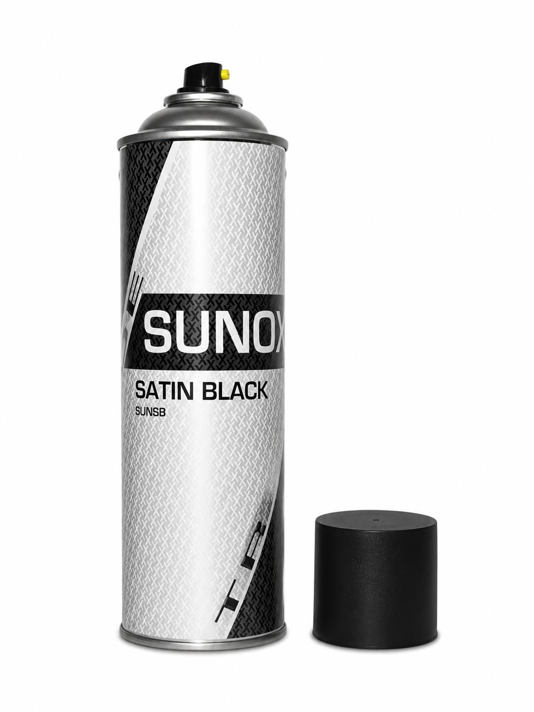 SUNOX® TRADE 1K Satin Black Aerosol 500ml