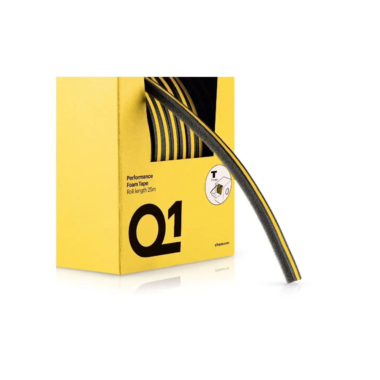 Q1 Performance T-Shape Masking Foam 25M Length