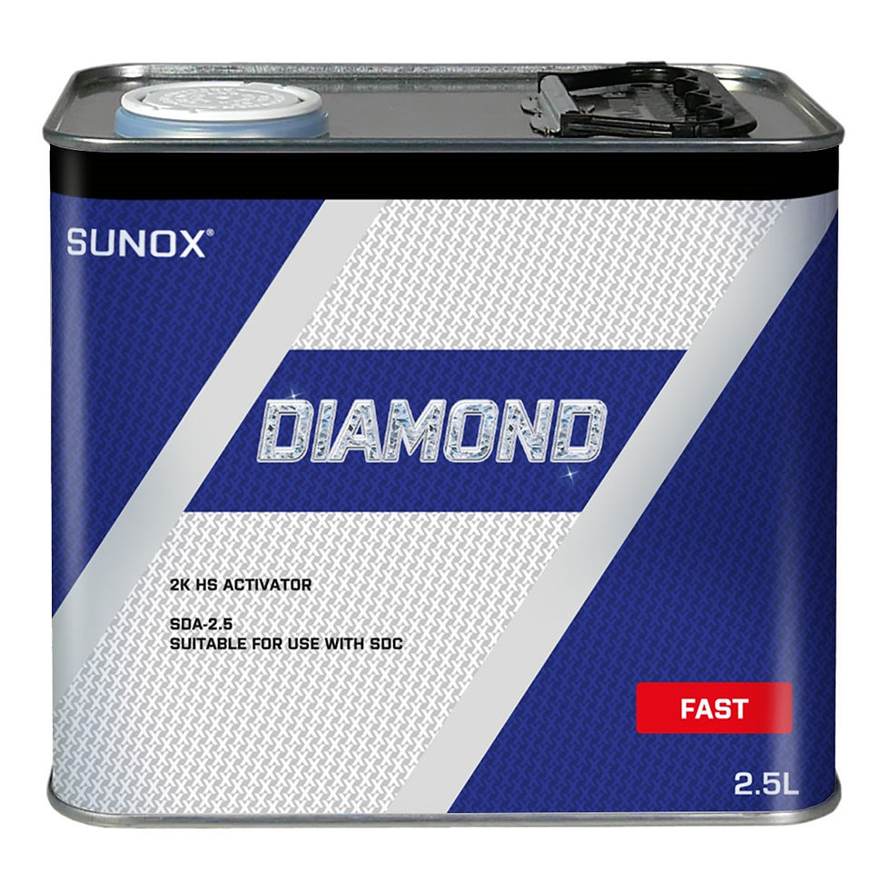 Thumbnail: SUNOX® DIAMOND 2K HS SR Clearcoat & Activator Kit [7.5L Kit]