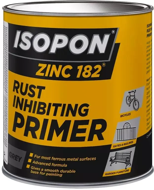U-POL / DAVIDS ISOPON ZINC 182 Rust Inhibiting Primer 1k 2.5L Z182/2.5