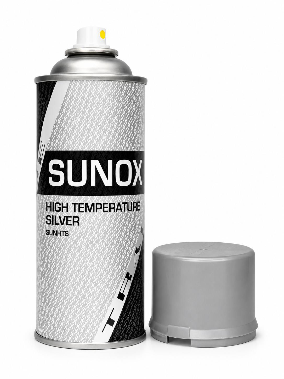 SUNOX® TRADE High Temperature Paint Silver Aerosol 400ml