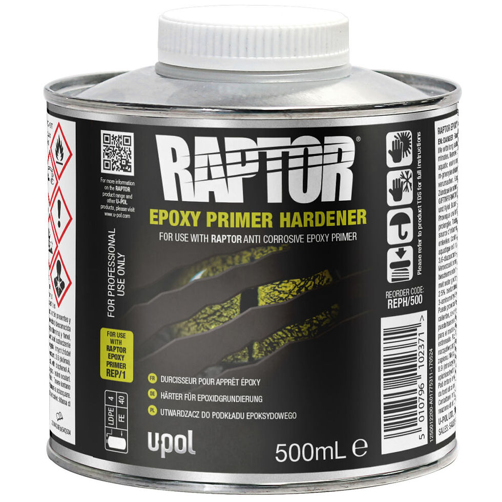 Thumbnail: U-POL RAPTOR Anti-Corrosive Epoxy Primer 1.5L KIT