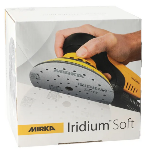 Mirka Iridium 5-Inch Sandpaper, 600 Grit – 50-Pack Curacao