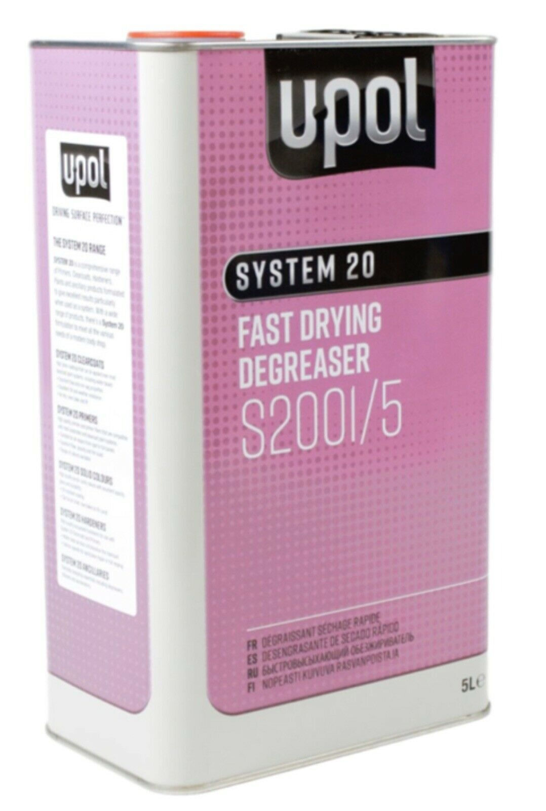 UPOL System 20 Panel Wipe Degreaser 5L