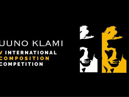 La pièce pour orchestre Stacciato a été sélectionnée par le jury du concours Unno Klami