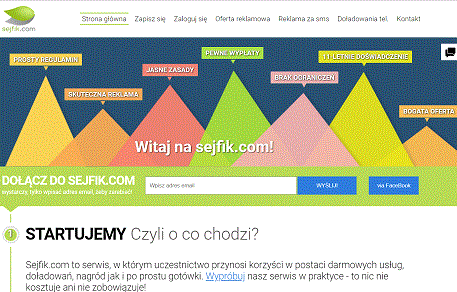 klikanie w reklamy, zarabianie na klikaniu, sejfik, sejfik opinie, sejfik zarobki,