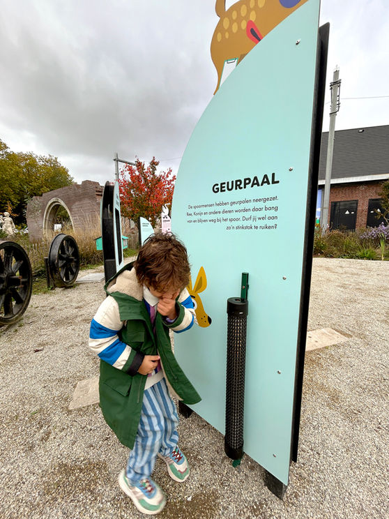 Tentoonstellingsontwerp voor de interactieve kindertentoonstelling Spoordieren van het Spoorwegmuseum