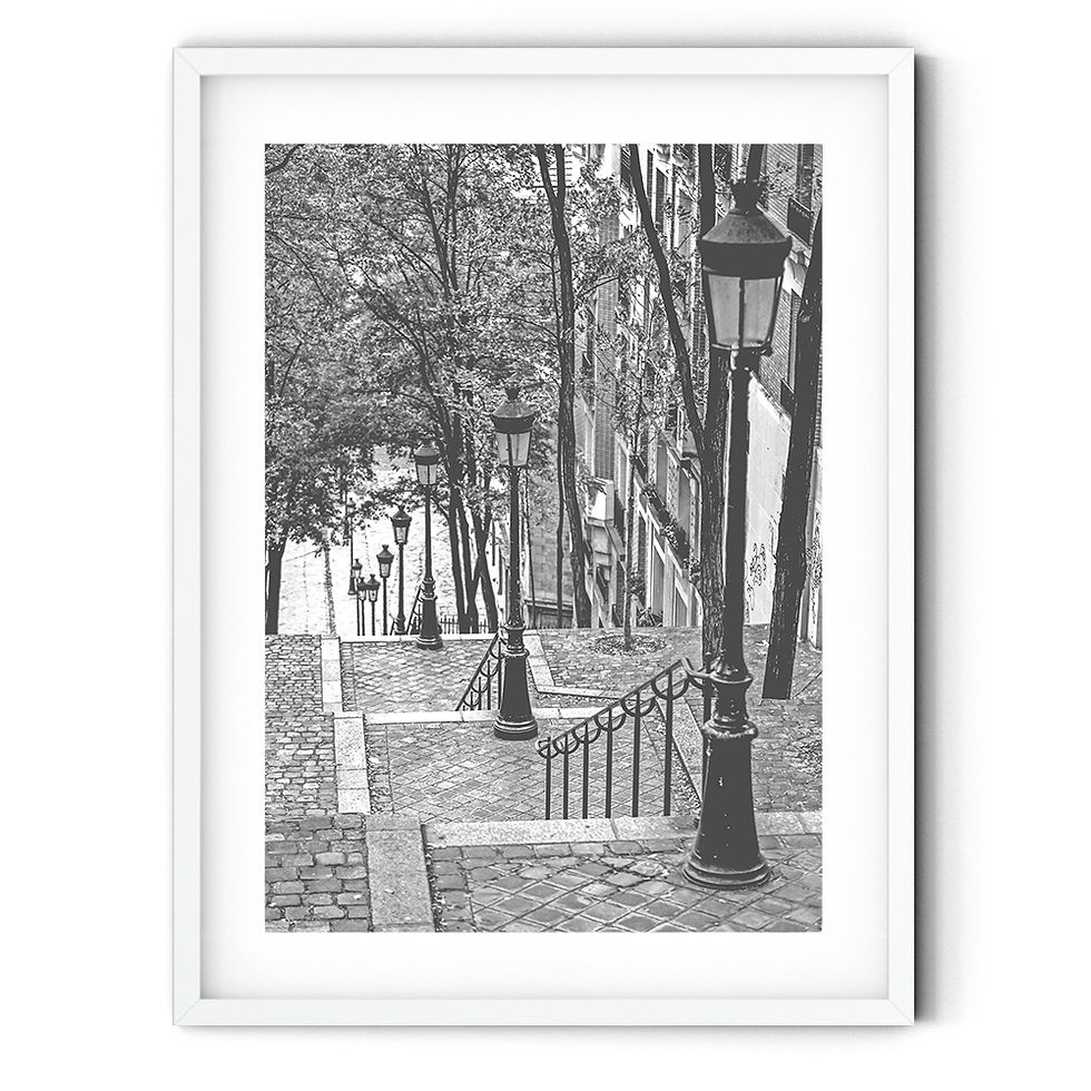 Thumbnail: Stairs in Montmartre