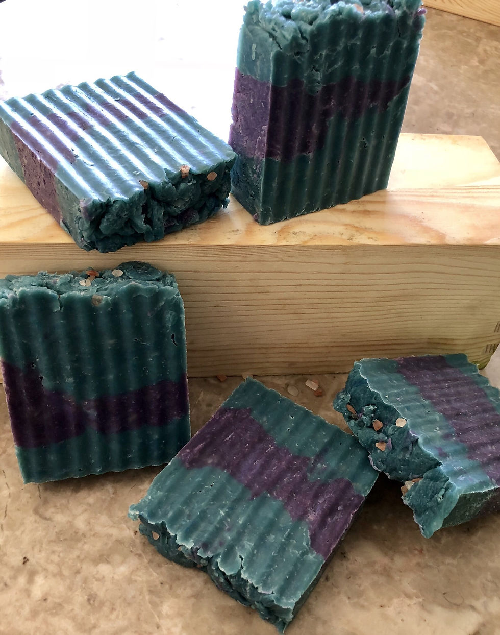 Sea Salt Lavender Patchouli Bars