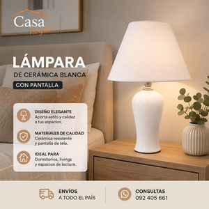 Lampara de mesa 