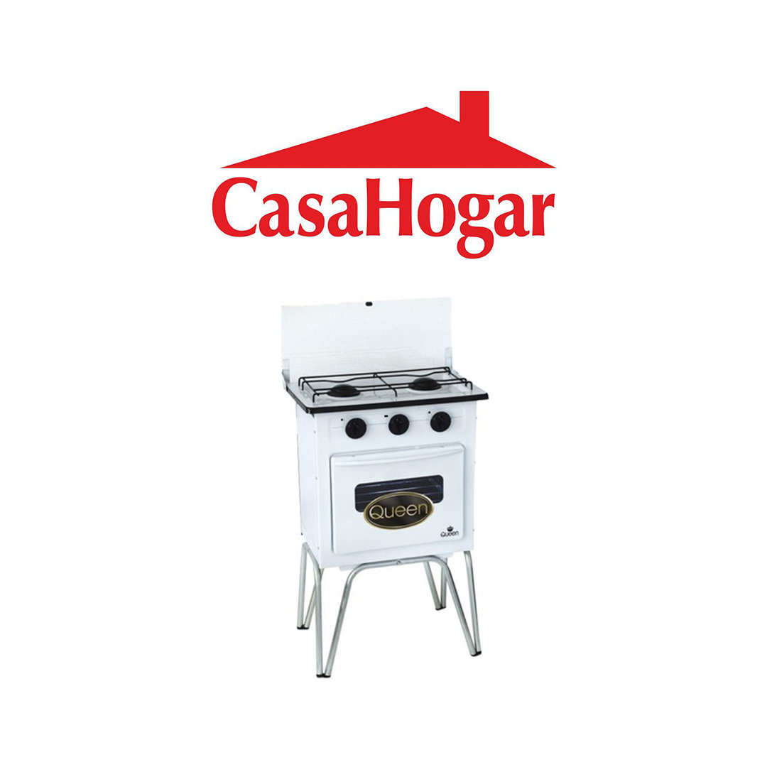 Cocina Queen Super Gas 2 Hornallas - Deco Equipamientos